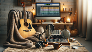 home studio setup for recording guitar
