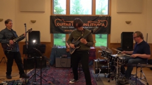 Braden Rose at Guitar Lessons Ithaca Student Concert 2025
