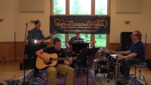 Ricky Bitter at Guitar Lessons Ithaca Student Concert 2025
